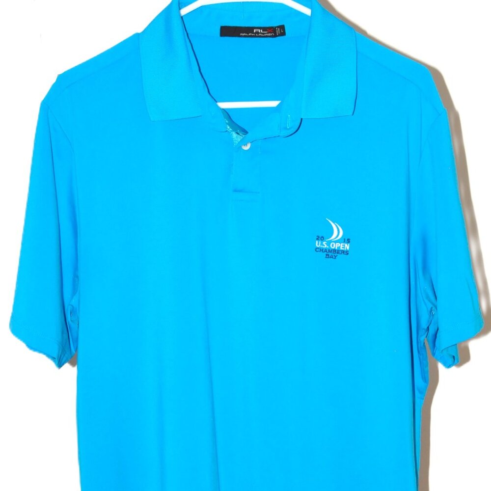 Blue Ralph Lauren Golf Shirt